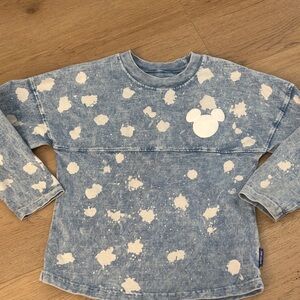 Disneyland spirit jersey denim bleach